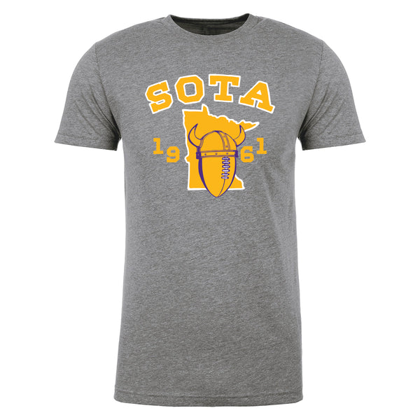 MN Football 1961 Unisex Tee - sota clothing