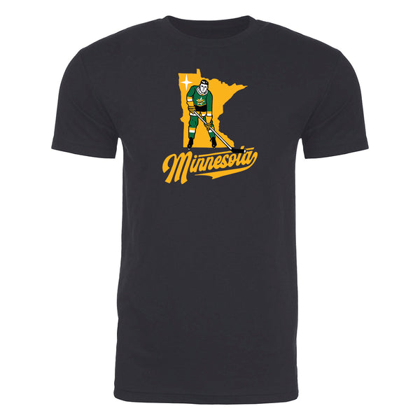 North Stars Hockey Player Unisex Tee - sota clothing