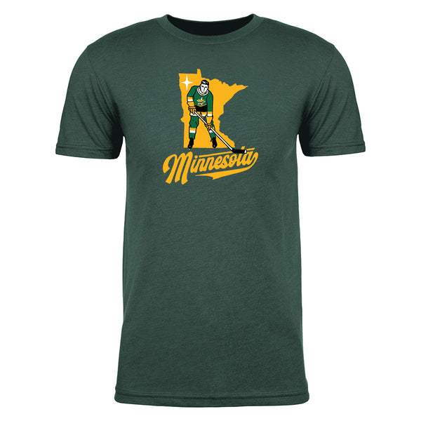 North Stars Hockey Player Unisex Tee - sota clothing