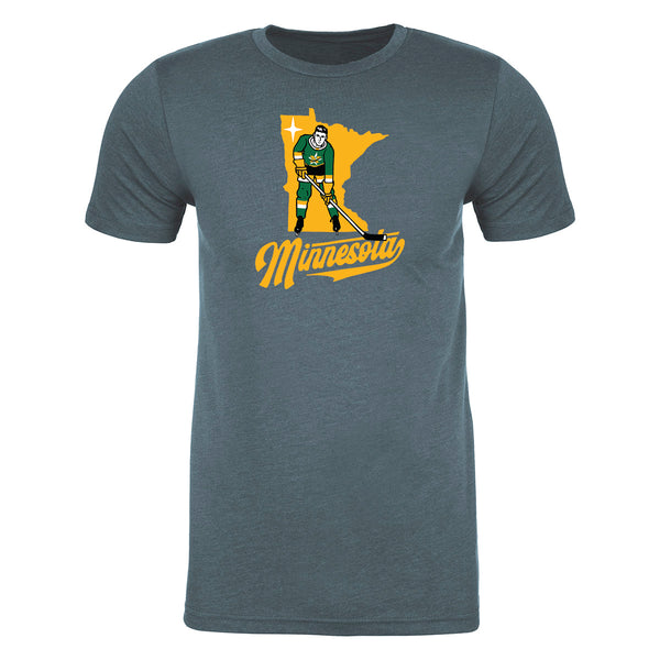 North Stars Hockey Player Unisex Tee