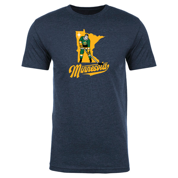 North Stars Hockey Player Unisex Tee - sota clothing