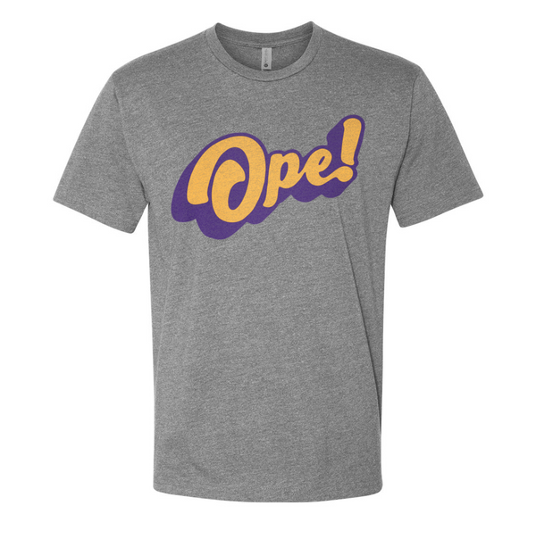 Ope! Script Unisex Tee