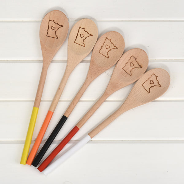 Paint Dipped Wooden Spoon