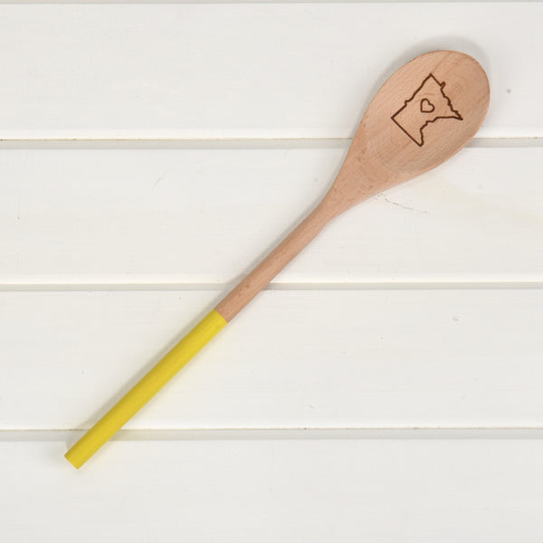 Paint Dipped Wooden Spoon