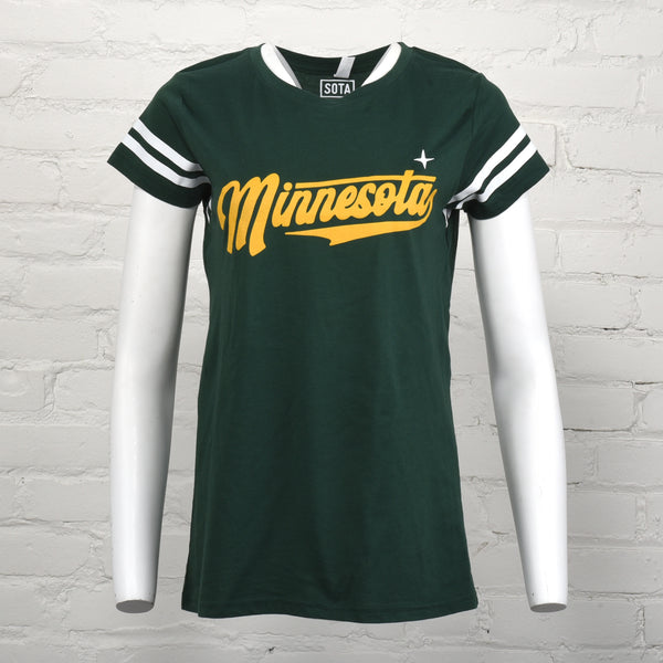 Minnesota Hockey Script Women's T