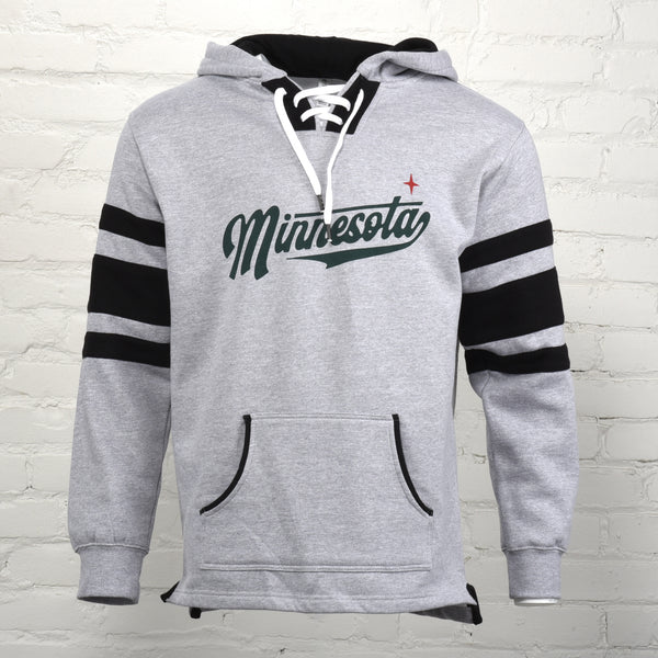 Minnesota Hockey Script Unisex Hoodie