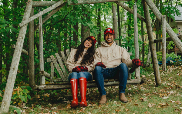 Unisex White Pine Hoodie