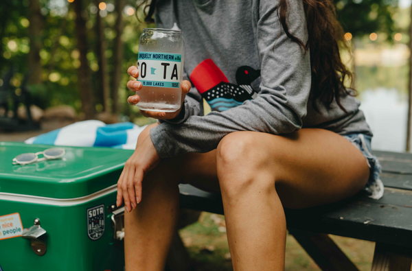 Unisex Sunset Loon Long Sleeve