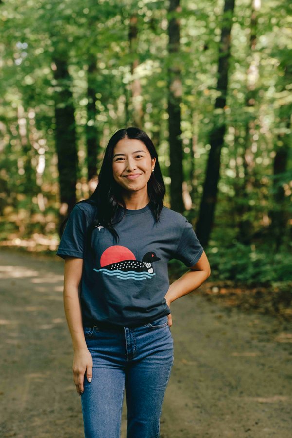 Unisex Sunset Loon Tee