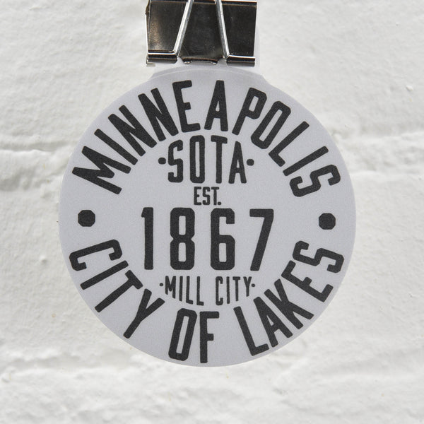 City Of Lakes Sticker