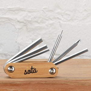 Bamboo Bicycle Multi Tool - sota clothing