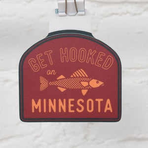 Get Hooked on MN Sticker - sota clothing