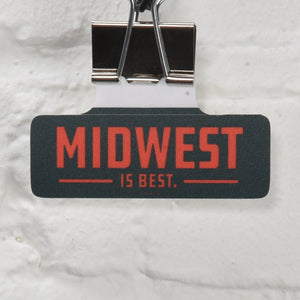 Midwest is Best Sticker - sota clothing