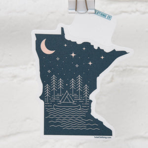 Minnesota Starry Night Sticker - sota clothing