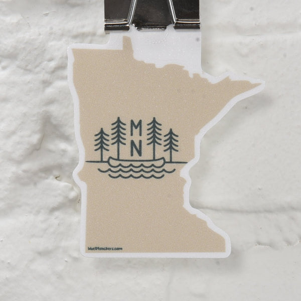 Minnesota State/Lakes Sticker - sota clothing