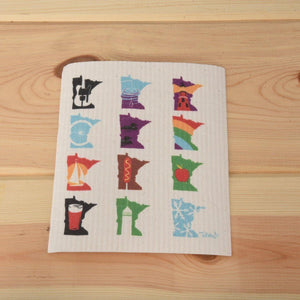 MN Months Dish Cloth - sota clothing