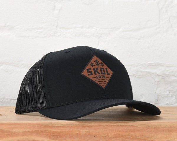 Skol Leather Patch Snapback - sota clothing