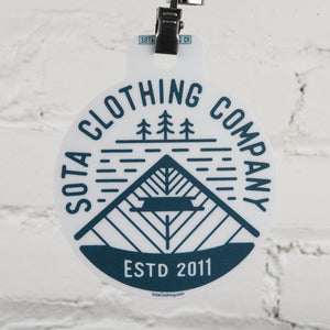 Sota Canoe Scene Sticker - sota clothing