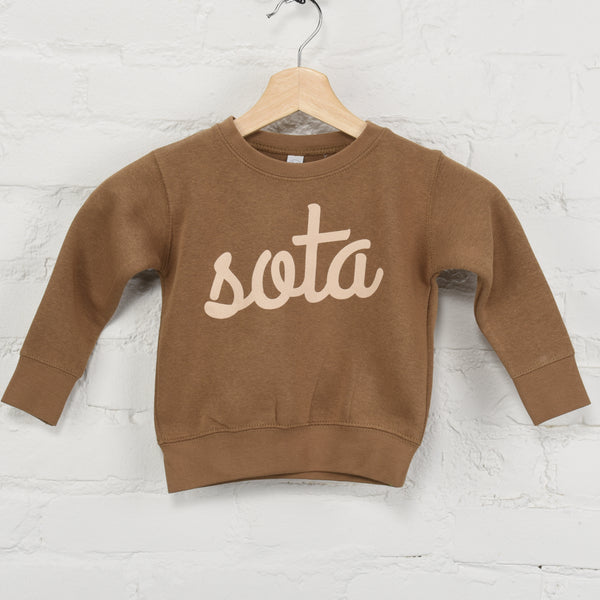 Chestnut Toddler Crewneck