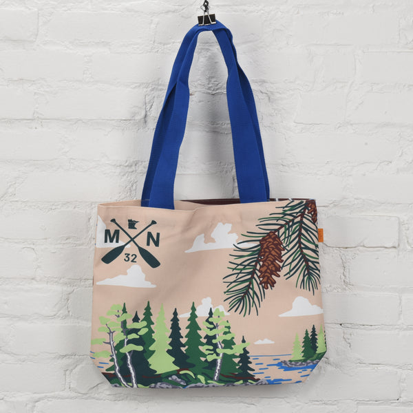 Loon Printed Tote Bag