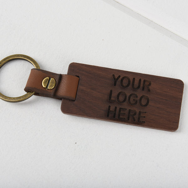 Custom Wild Wood Keychain