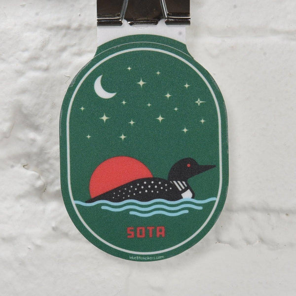 Sunset Loon Sticker - sota clothing