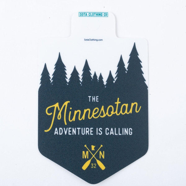 The Minnesotan Sticker - sota clothing