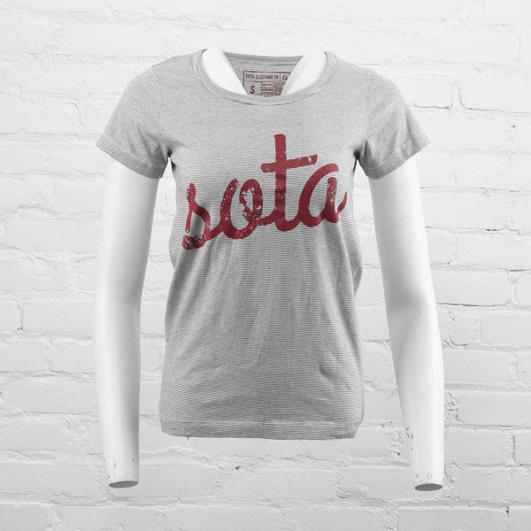 Women's Lighthouse Stripe Tee - sota clothing